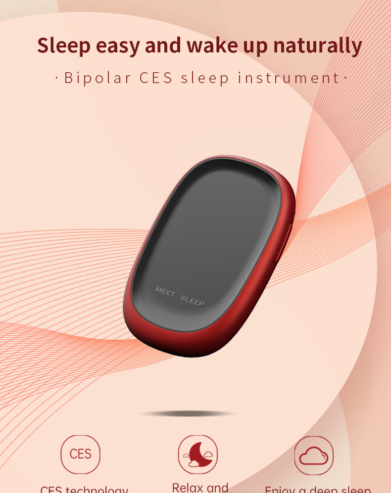 2023 Improve Insomnia Handless Sleep Aid Microcurrent Device Hand Held Sleep Aid Device(图1)