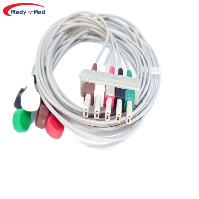 Compatible With LL style 3 Lead/5 Lead ECG Leadwires