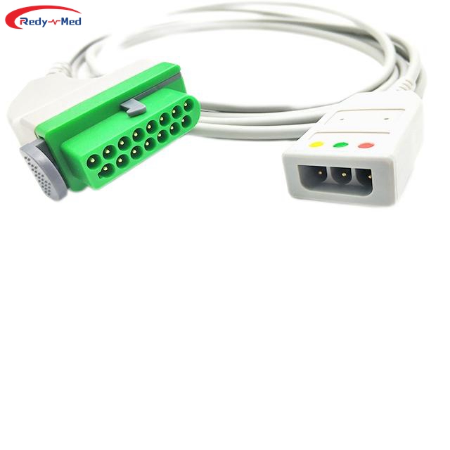 Compatible With Fukuda Denshi ECG Trunk Cable,CIO-07CTP-3NA