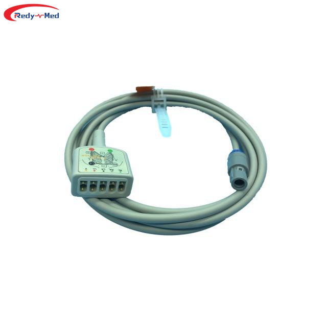 Compatible With GE Marqutte Logiq Series ECG Trunk Cable,5341186