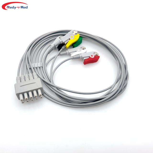 Compatible With GE 3 Lead/5 Lead ECG Leadwires