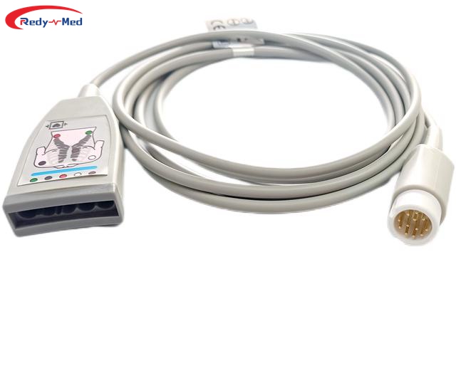 Compatible With Philips 5 Lead ECG Trunk Cable M1668A
