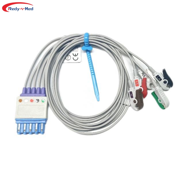 Compatible With Philips 3 Lead/5 Lead ECG Leadwire,M1671/M1644AA