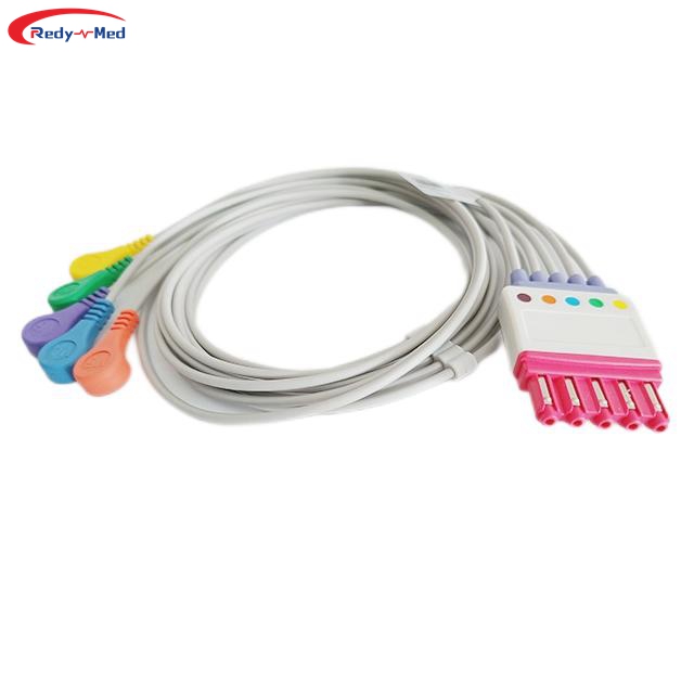 Compatible With Philips 5 Lead ECG Leadwires(V2-V6),M1976A