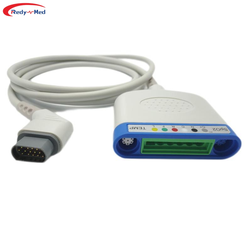 Compatible With Siemens/Draeger ECG Trunk Cable MS20093