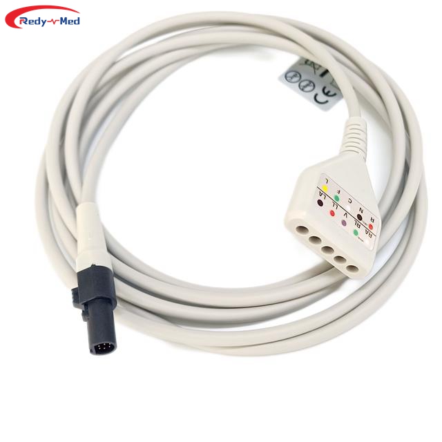 Compatible With Welch Allyn Propaq LT ECG Trunk Cable