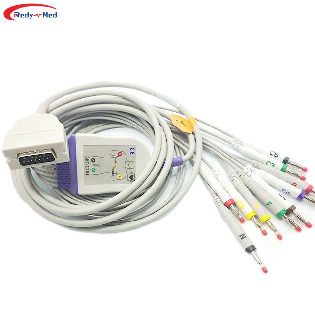 Compatible With Mortara-Burdick 10 Lead/12 Lead EKG Cable,7704