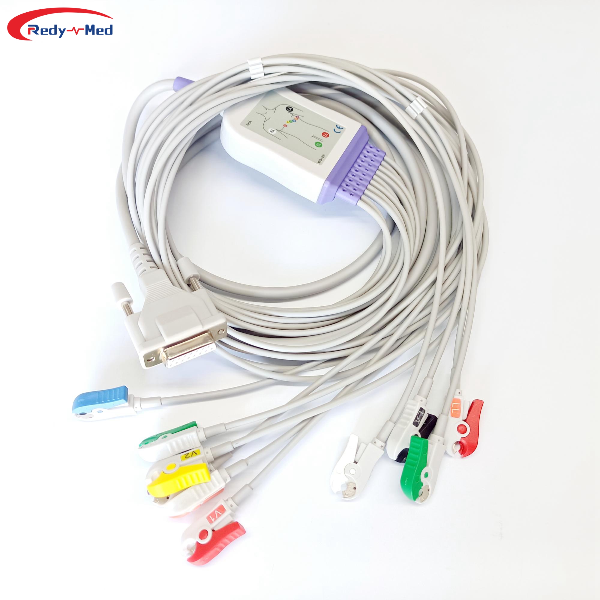 Compatible With Dixtal EP-3 EP-12 10 Lead/12 Lead EKG Cables and Leadwires