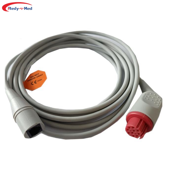 Compatible With Datex Ohmeda AS/3, AS/5 10Pin To Medex Abbott IBP Adapter Cable