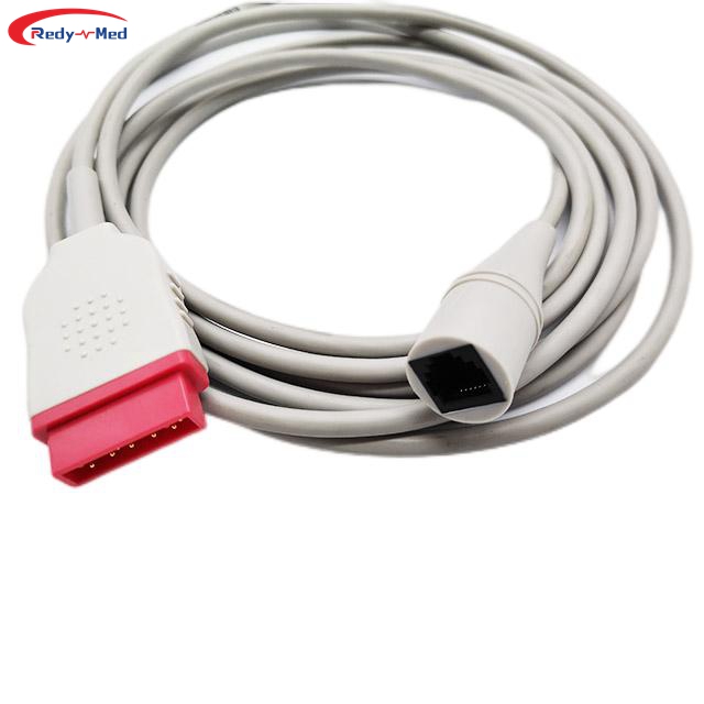 Compatible With GE Healthcare > Marquette 11Pin To Medex Abbott IBP Adapter Cable
