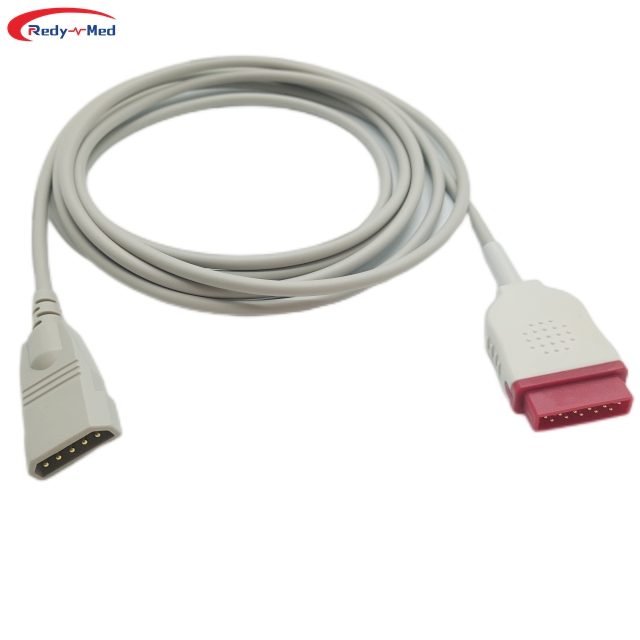 Compatible With GE Healthcare > Marquette 11Pin To PVB IBP Adapter Cable