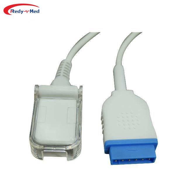 Compatible With GE SpO2 Adapter Cable,11Pin To DB9F(Nellcor Tech)