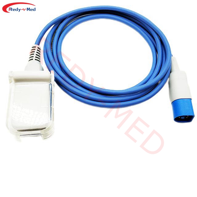 Compatible With Philips Spo2 Adapter/Extension Cable,M1943A,8Pin>>DB9F