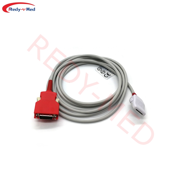 Compatible With Masimo SpO2 Adapter Cable - 2058  (Red PC-04)