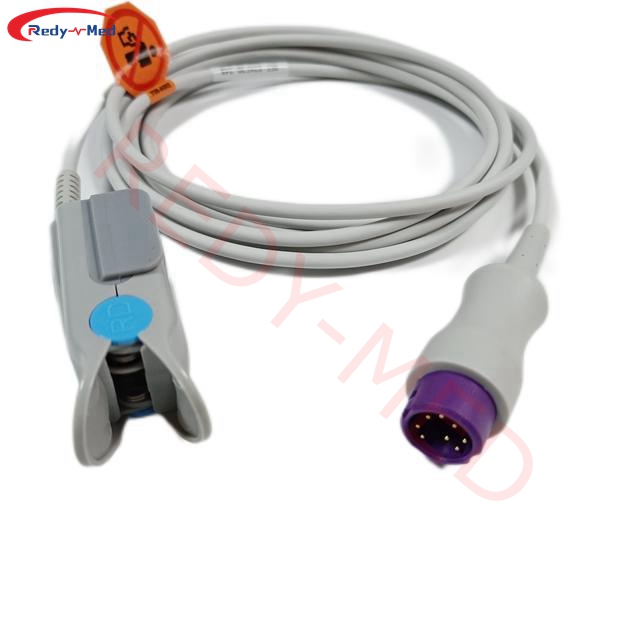 Compatible With Mindray BeneView T1/T5/T8,BeneVision N1/N12/N15/N17 Reusable Spo2 Sensor