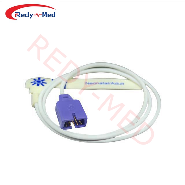 Compatible With Nellcor Oximax Adult/Neonate White Foam Disposable Spo2 Sensor
