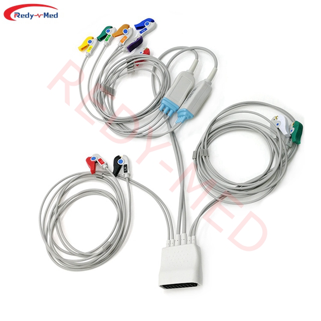 Compatible With Philips ST80i Stress Testing Patient EKG Holter Cable(989803180141)