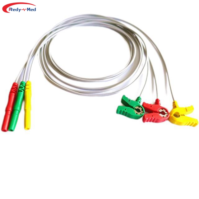 Din Style 3 Lead/5 Lead Neonate ECG Leadwires