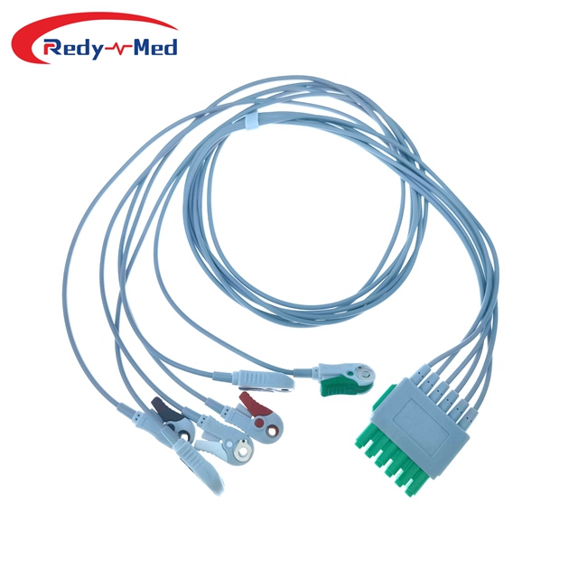 Compatible With Siemens/Draeger 6 Lead ECG Leadwire Draeger Compatible ECG Leadwire - MS16547