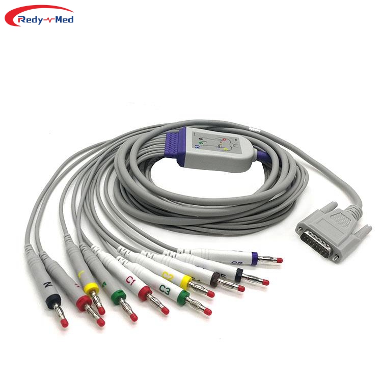 Are EKG cables compatible with specific EKG machines?