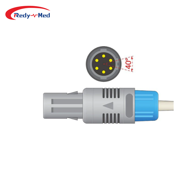 Compatible With Advanced PM-2000A Pro, PM1000F Reusable Spo2 Sensor Cable