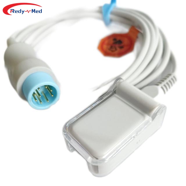 Compatible With Biolight A Series /Q Series Spo2 Adapter/Extension Cable