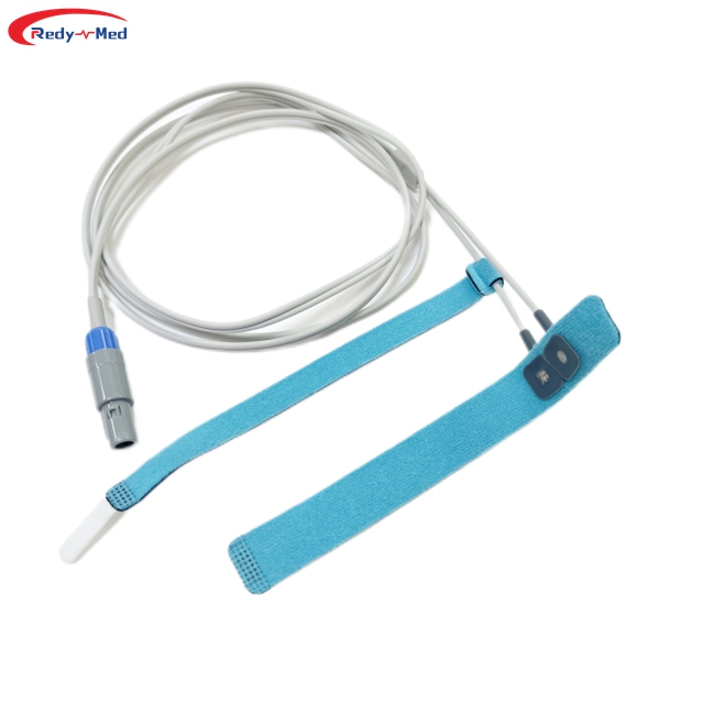 Compatible With Creative Y Type, with Velcro Wrap, Neonate/Infant Foot Reusable Spo2 Sensor