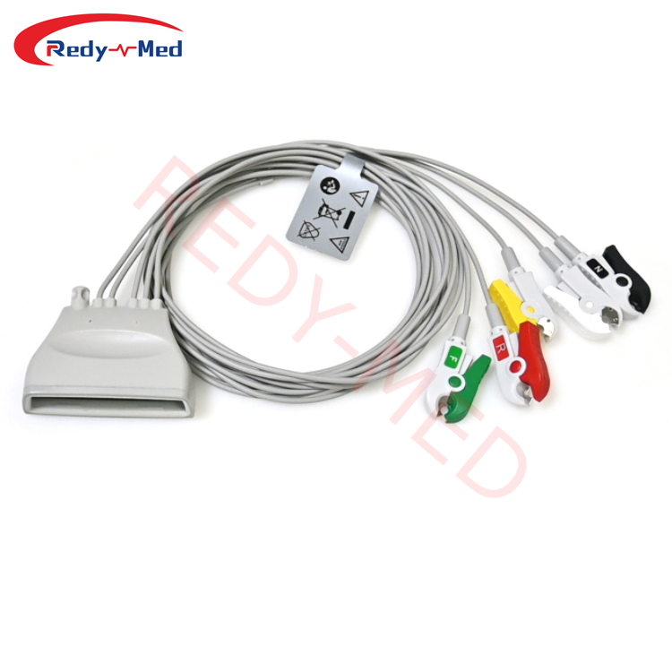 <strong>Compatible With IntelliVue MX40 5 Lead ECG Telemetry Leadwire -989803171831</strong>